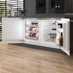 Réfrigérateur <span class=keywords><strong>encastrable</strong></span> double, refroidissement par air, sans givre, ultra-fin, petit modèle domestique, combiné et dissimulé - Product Image 4