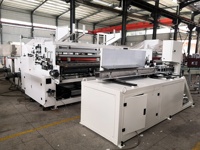 Máquina automática de fabricación de rollos de papel higiénico, Popular, pequeña, línea de producción