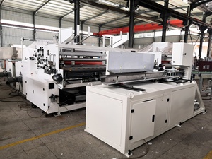 Máquina automática de fabricación de rollos de papel higiénico, Popular, pequeña, línea de producción - Product Image 4