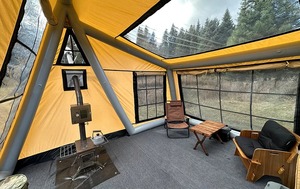 Alta calidad al aire libre marco inflable tienda de campaña <span class=keywords><strong>casa</strong></span> a prueba de agua portátil colgante árbol tienda para la venta - Product Image 2