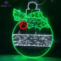 Lumières de Noël de l'arc LED de motif d'IP65 3D pour des lumières extérieures de décorations