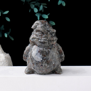 Yooperlite de Cristal en Oferta, Piedra de Cuarzo Reiki Curativa Oogie Boogie, Artesanías de Yooperlite, Estatuas de Animales para Meditación, Regalos - Product Image 3
