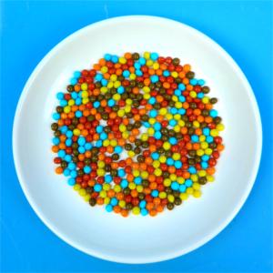 Wholesale Crispy Chocolate Beans OEM Halal Candy Multi-Colored <strong>Mini</strong> Snacks Sweets Candy Acceptable Customized Packaging - Product Image 4