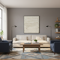 Décoration de salon sur mesure en gros, œuvres d'art abstraites faites à la main, tableaux muraux, peintures à l'huile sur toile peintes à la main pour hôtel
