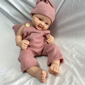 <span class=keywords><strong>40cm</strong></span> Rebirth Preemie Full Body Silicone Newborn Baby Painted Doll Lifelike Feel <span class=keywords><strong>Reborn</strong></span> Girl Surprise Children Anti-Stress Gift - Product Image 4