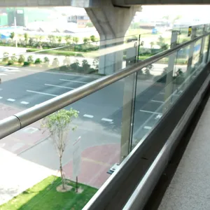 Stainless Steel Handrail For Subway Station Fabricated By Sheet Metal