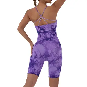 Desenho de impressão sem costura roupa de treino feminina roupa de ginástica fitness calças compridas shorts de treino feminino