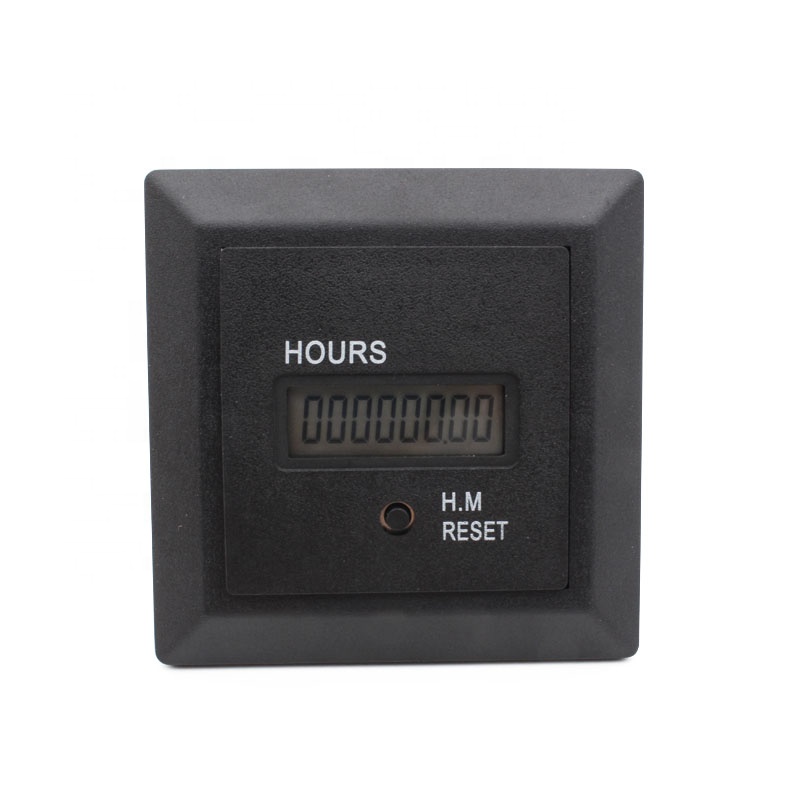 HM-1R 0-999999H59M LCD Digital Electrical Counter 8 Digit Display Accumulation Counter: