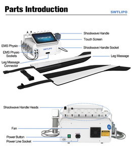Équipement de fitness pour soulager la douleur 	 Équipements de physiothérapie 	 Pressothérapie professionnelle 3 en 1 pour le <span class=keywords><strong>drainage</strong></span> <span class=keywords><strong>lymphatique</strong></span> du corps - Product Image 6