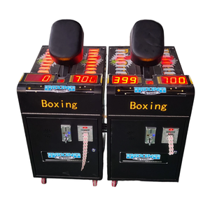 Machine de jeu d'arcade de <span class=keywords><strong>boxe</strong></span> à monnayeur avec testeur de force de frappe, garantie 1 an, en métal, anglais/espagnol - Product Image 1