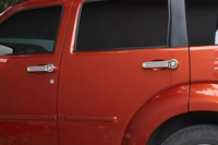 Convient pour 2007-2018 JEEP Wrangler Liberty/Wrangler/2007-2012 Dodge Nitro couvercle de poignée de porte latérale chromé