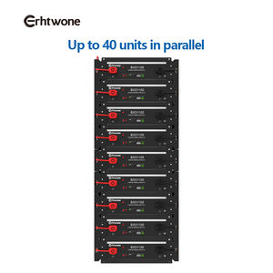 Erhtwone 51.2v 100ah batterie lithium-ion 15kwh 48v 300ah lifepo4 batterie 6000 cycle système de stockage d'énergie mural - Product Image 3