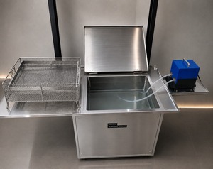 Nettoyeur à ultrasons industriel électrique neuf avec écrémeur d'huile, réservoir en acier inoxydable de 50 L - Product Image 5
