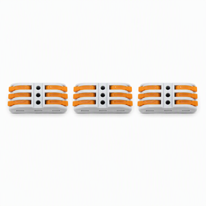 Connecteur de câblage rapide de type presse pour fils en série et en parallèle, <span class=keywords><strong>borne</strong></span> de connexion Divine Device - Product Image 1