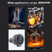 Sensor de Vibración Piezoeléctrico de Alta Temperatura BIEDAS BYDP30100GWC 200 ℃   Acelerómetro de Vibración