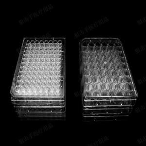 Autre plaque carrée à 96 puits, fond plat, en PP, pour culture cellulaire, microplaques pour usage en laboratoire - Product Image 4