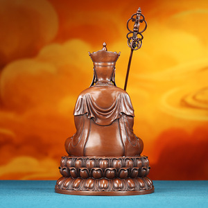 รูปปั้นพระคุศติการ์บาห์ทองสัมฤทธิ์ทองแดง งานฝีมือประดับตกแต่งบ้าน ห้องนั่งเล่น - Product Image 3