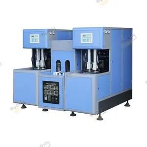Mega Small Business Semi Automatic Hz880/Mg880 Pet Can Bottle Blow Mold Machine 200ml to 5l Price