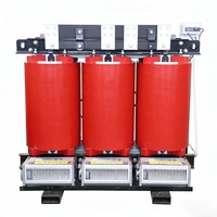 Transformador de Potencia Trifásico de Alta Tensión Dyn11/Yyn0 de 200KVA 315KVA 400KVA, Seco, 10.5kV/10kV/11kV, Salida de 400V, Cobre/Aluminio, IEC