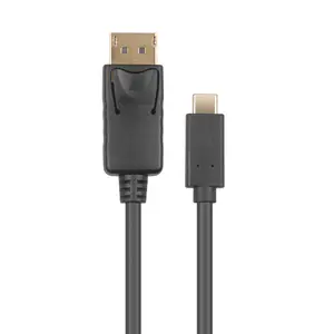 さまざまなデバイスを接続してビデオ出力を実現するためのUSB-CからDisplayPort USB Type C-DPケーブル