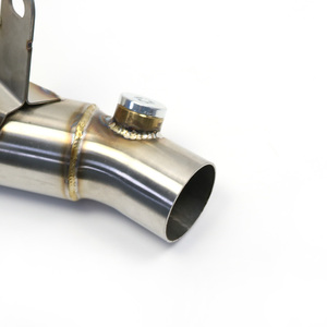 Slip on Motocross tubo medio de escape motocicleta modificado Y Sensor de tubo para YAMAHA YZF Yamaha R6 <span class=keywords><strong>2006</strong></span> silenciador 2007-2018 2019 - Product Image 5