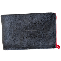 Serviettes de voiture professionnelles sans bords en microfibre pour le detailing automobile, séchage rapide, lavage et polissage, chiffon moelleux sans bords