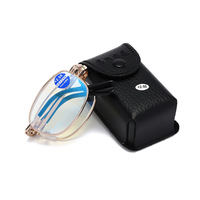 Lunettes de lecture pliables avec étui portable, ajustement standard, pour hommes et femmes