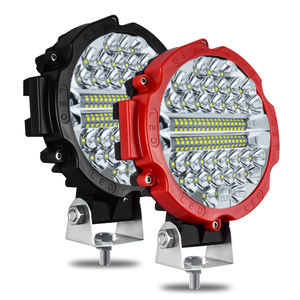 Lumière blanche de travail de conduite faible forte super lumineuse 51w a mené la lumière de travail ronde de 7 pouces - Product Image 2