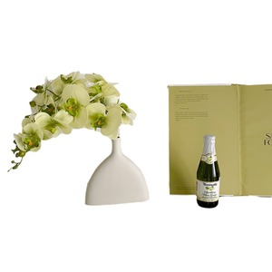 Orquídea Phalaenopsis Artificial de 7 Cabezas, Verde y Blanca, con Aspecto Realista, para Decoración de Bodas y Hogar, 10cm 30cm, Hecho en China - Product Image 3