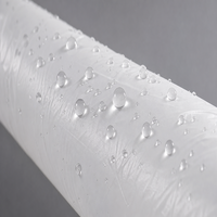 Rouleau de film TPU blanc laiteux, haute rigidité, résistant, imperméable, respirant, pour la lamination des empeignes de chaussures, taille et épaisseur personnalisées