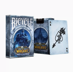 Cartes à jouer classiques Bicycle World of <span class=keywords><strong>Warcraft</strong></span> Wrath of the Lich King, édition limitée, collection de poker, vente en gros / au détail - Product Image 1