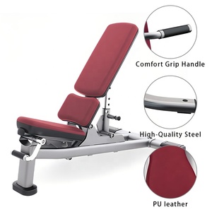 Banco <span class=keywords><strong>de</strong></span> pesas ajustable para press <span class=keywords><strong>de</strong></span> banca, ejercicio <span class=keywords><strong>de</strong></span> gimnasio, bíceps y abdominales, bancos para abdominales sentado, sillas <span class=keywords><strong>de</strong></span> fitness - Product Image 2