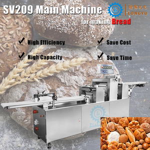 Macchina LONGYU per Tagliare Pane Francese Tostato per Hamburger, Linea di Produzione per Panini alla Cannella per Panetterie - Product Image 6