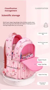 <span class=keywords><strong>2025</strong></span> mới học sinh tiểu học Toddler Ba lô dễ thương phim hoạt hình Ins cô gái 1-3-6 lớp PC Vật liệu thoáng khí túi đi học - Product Image 4