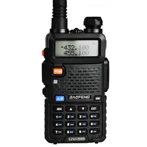 Baofeng High quality VHF UHF dual band handy two way radio UV-5R Ham radio for commercial