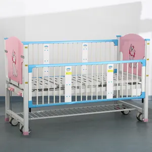 YFE211T II Double Cranks Medical Pediatric Bed Babies Crib