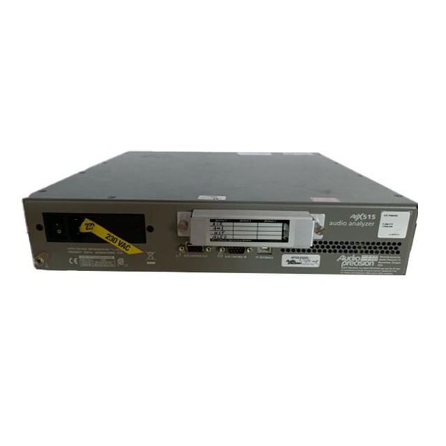 AudioPrecision AP APX515 Supports 5.0 Software Audio Analyzer with 3-Month Warranty Made in America