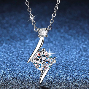 Sét Sao 1 Carat D Colour Moissanite Mặt Dây Chuyền Thanh Lịch Dây Chuyền Với Rực Rỡ Đá Quý - Product Image 2