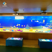 Table interactive de peinture magique d'intérieur, table tactile, projection murale, projecteur, jeu éducatif pour enfants