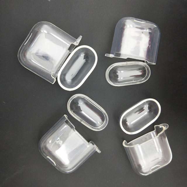 New Arrivals DIY Blank Clear Case for Airpods Case Luxury Plastic Wireless Earphone Case for Apple Airpods 4