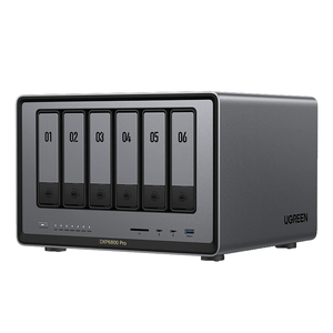 NASync DXP6800 Pro I5 1235u CPU 10 cœurs, 2*10GbE, HDMI 8K, 2*TBT4, DXP6800 Pro sans disque - Product Image 1