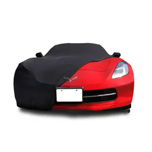 Luxury Indoor ProtectionI ndoor Stretch Car Cover Soft Inner Lining Breathable Dustproof Car Cover for Corvette