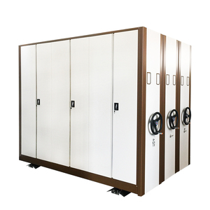 Étagère de rangement intelligente en acier avec design minimaliste et compact, mobilier de bureau commercial - Product Image 3