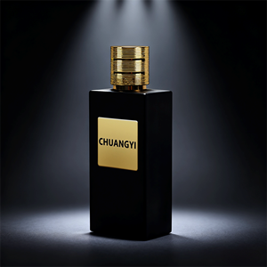 Bán buôn rỗng tùy chỉnh sang trọng Matte đen vuông 30ml50ml100ml Nước hoa thủy tinh phun chai với nắp và hộp đóng gói - Product Image 6