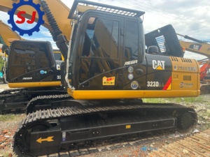 Excavatrice hydraulique d'occasion CAT 323D2L d'origine japonaise, matériel de construction, excavatrice CAT 323D2L 23T d'occasion en bon état, en stock - Product Image 5