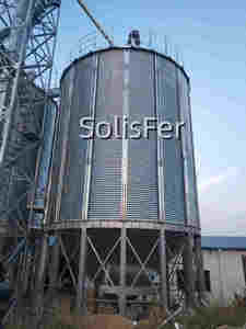 Silo de almacenamiento de grano inferior de tolva de acero galvanizado de soja de maíz con capacidad de 10-10000 T-mejor precio - Product Image 4