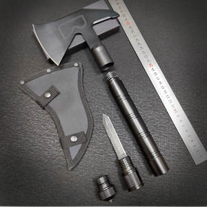 Fabricant industriel-<span class=keywords><strong>Hache</strong></span> de sécurité en aluminium multifonctionnelle pour l'auto-défense Camping en plein air Coupe de <span class=keywords><strong>pioche</strong></span> pour briser la glace - Product Image 1