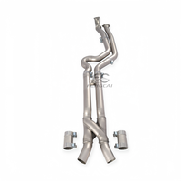 Vente en gros usine : Tuyau d'échappement en Z SUS304 pour BMW, tube intermédiaire G80 M3 M4 G82 S58, échappement performance moteur, amélioration acoustique automobile