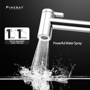 PINEBAY, Прямая продажа с завода, распылитель ABS, пластиковый держатель, Ручной смеситель для здоровья, душевые наборы для ванной, биде, распылитель - Product Image 5