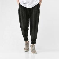 Automne Sarouel Hommes Hip Hop Danse Costume Sarouel